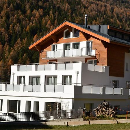 Ferienwohnung Haus Bergtreu Saas-Grund Exterior foto